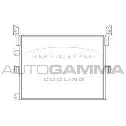 Kondenzátor klimatizácie AUTOGAMMA 105970