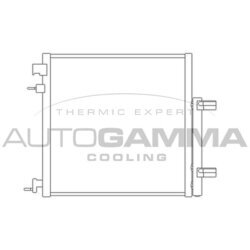 Kondenzátor klimatizácie AUTOGAMMA 105977