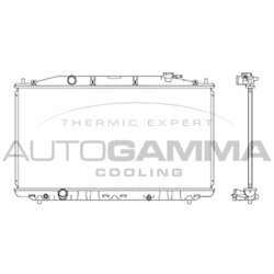 Chladič motora AUTOGAMMA 107445