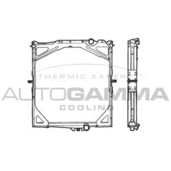 Chladič motora AUTOGAMMA 400668