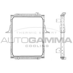 Chladič motora AUTOGAMMA 404546