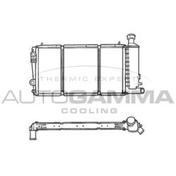 Chladič motora AUTOGAMMA 100169