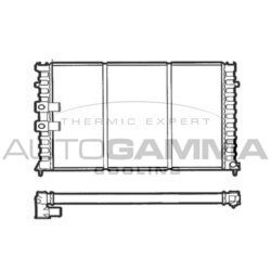 Chladič motora AUTOGAMMA 100206