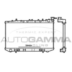 Chladič motora AUTOGAMMA 100632