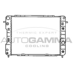 Chladič motora AUTOGAMMA 102257