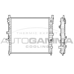 Chladič motora AUTOGAMMA 102882