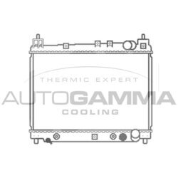 Chladič motora AUTOGAMMA 102957