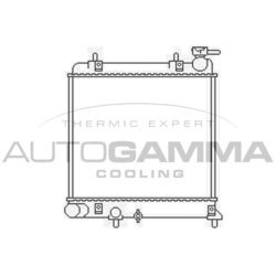 Chladič motora AUTOGAMMA 103436