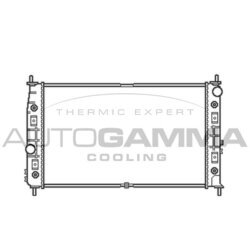 Chladič motora AUTOGAMMA 103762