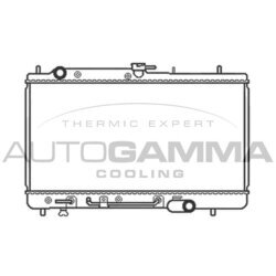 Chladič motora AUTOGAMMA 103798
