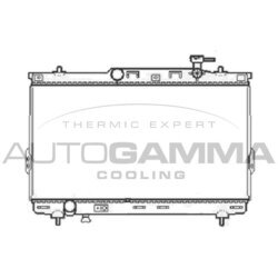 Chladič motora AUTOGAMMA 104069