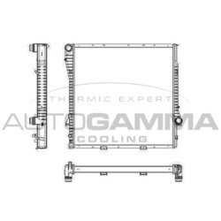 Chladič motora AUTOGAMMA 104167