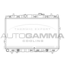 Chladič motora AUTOGAMMA 104174