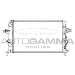 Chladič motora AUTOGAMMA 104300
