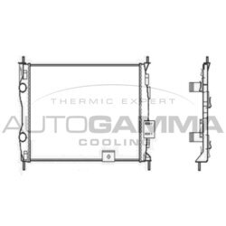 Chladič motora AUTOGAMMA 104528