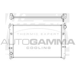 Chladič motora AUTOGAMMA 104852
