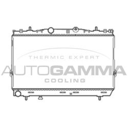 Chladič motora AUTOGAMMA 105042