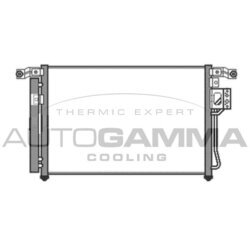Kondenzátor klimatizácie AUTOGAMMA 105076