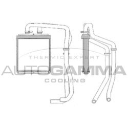 Výmenník tepla vnútorného kúrenia AUTOGAMMA 105497