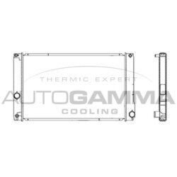 Chladič motora AUTOGAMMA 105701