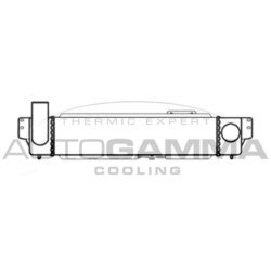 Chladič plniaceho vzduchu AUTOGAMMA 107073