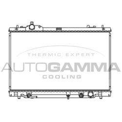 Chladič motora AUTOGAMMA 107366