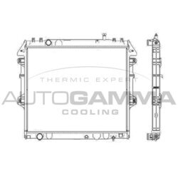 Chladič motora AUTOGAMMA 107457