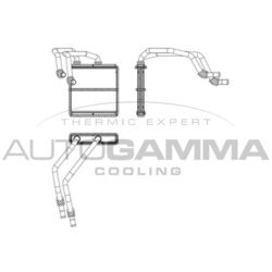 Výmenník tepla vnútorného kúrenia AUTOGAMMA 107517
