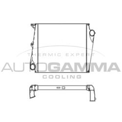 Chladič plniaceho vzduchu AUTOGAMMA 400350