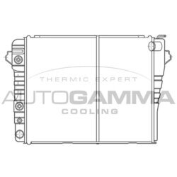 Chladič motora AUTOGAMMA 100110