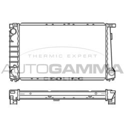 Chladič motora AUTOGAMMA 100128