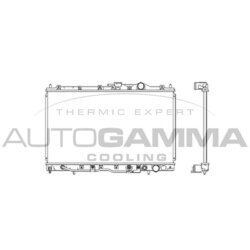 Chladič motora AUTOGAMMA 101133