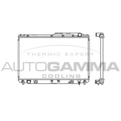 Chladič motora AUTOGAMMA 101136