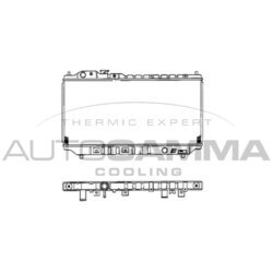 Chladič motora AUTOGAMMA 101450