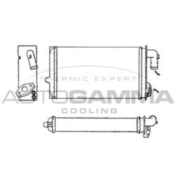 Výmenník tepla vnútorného kúrenia AUTOGAMMA 101630