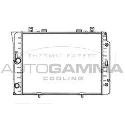 Chladič motora AUTOGAMMA 102161
