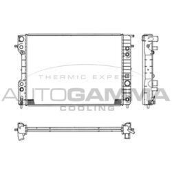 Chladič motora AUTOGAMMA 102254