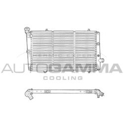 Chladič motora AUTOGAMMA 103065