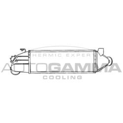 Chladič plniaceho vzduchu AUTOGAMMA 103099