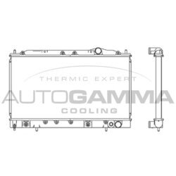 Chladič motora AUTOGAMMA 103163