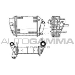 Chladič plniaceho vzduchu AUTOGAMMA 103598