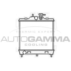 Chladič motora AUTOGAMMA 103820