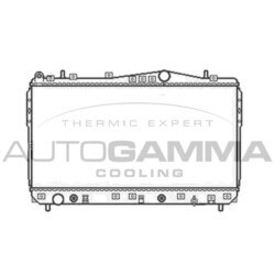 Chladič motora AUTOGAMMA 104056