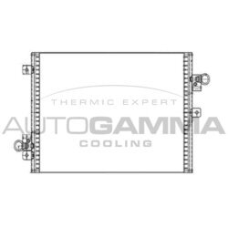 Kondenzátor klimatizácie AUTOGAMMA 104109
