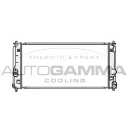 Chladič motora AUTOGAMMA 104193