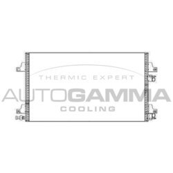 Kondenzátor klimatizácie AUTOGAMMA 104205