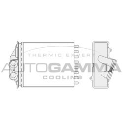 Výmenník tepla vnútorného kúrenia AUTOGAMMA 104804