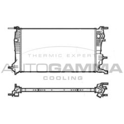 Chladič motora AUTOGAMMA 105218