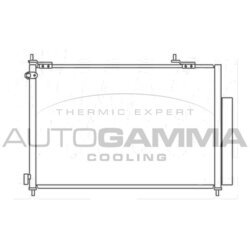 Kondenzátor klimatizácie AUTOGAMMA 105350