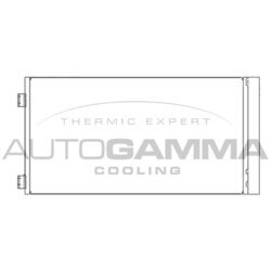 Kondenzátor klimatizácie AUTOGAMMA 105865